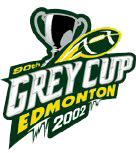 grey cup 2002 primary logo iron on transfers